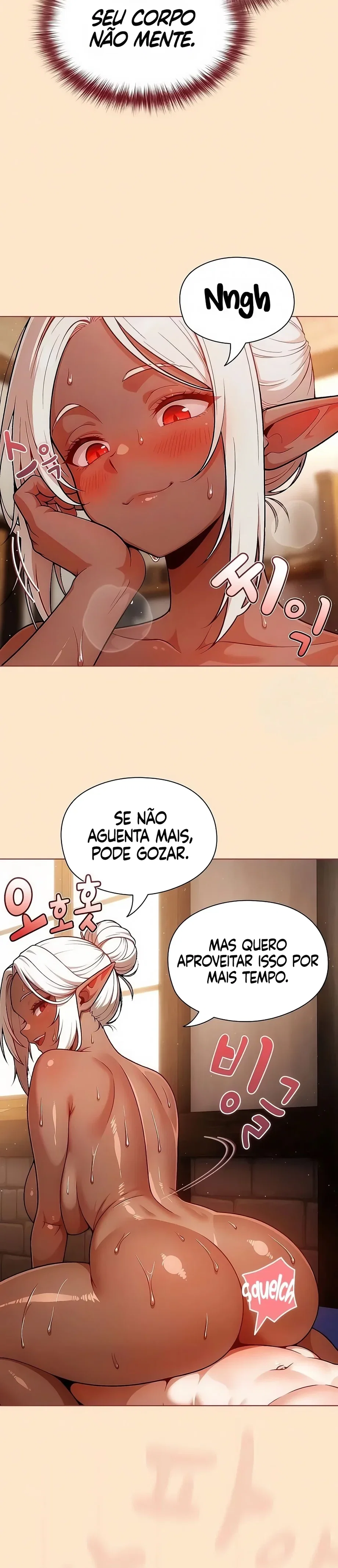 Pretending To Be Dark Elf By Tanning — Capítulo 4 — página 8