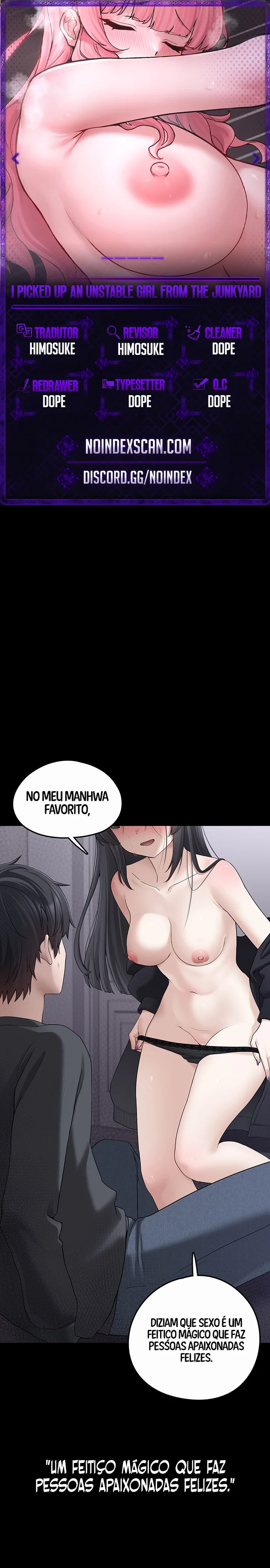 I Picked Up an Unstable Girl From the Junkyard — Capítulo 18 — página 1