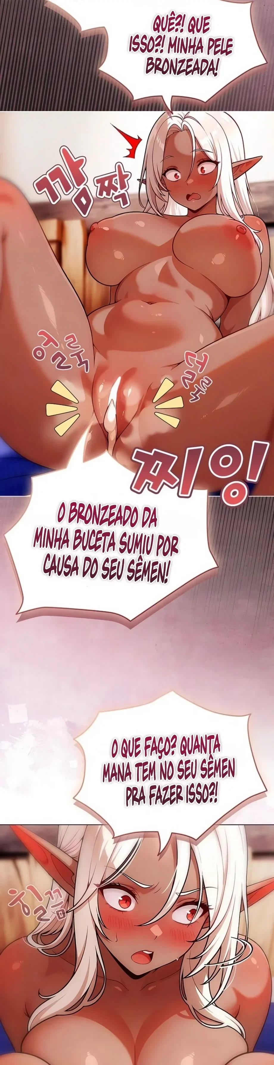 Pretending To Be Dark Elf By Tanning — Capítulo 3 — página 4