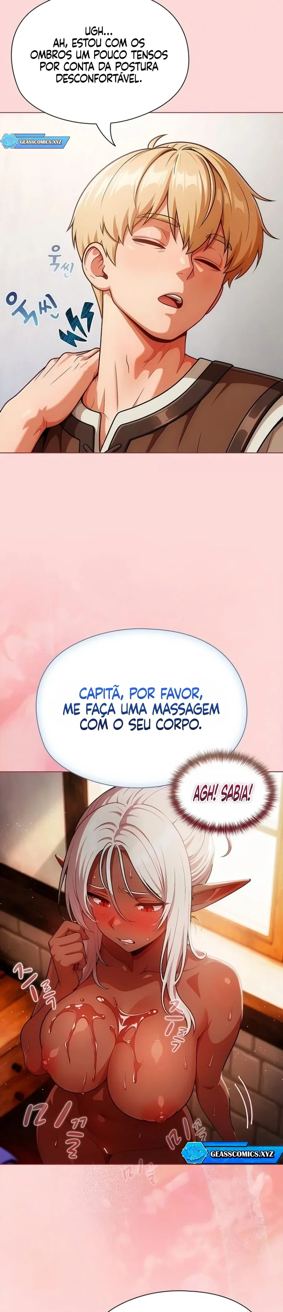 Pretending To Be Dark Elf By Tanning — Capítulo 3 — página 34
