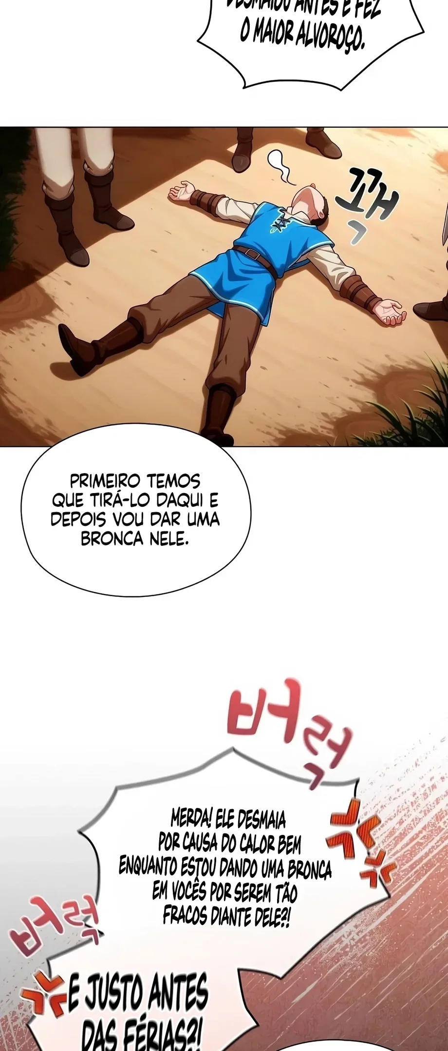 Pretending To Be Dark Elf By Tanning — Capítulo 1 — página 8