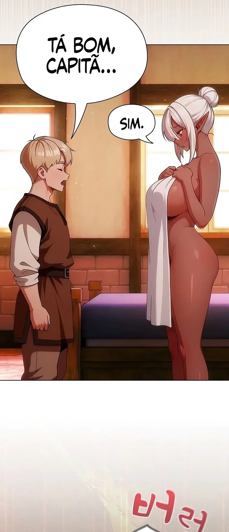 Pretending To Be Dark Elf By Tanning — Capítulo 1 — página 34