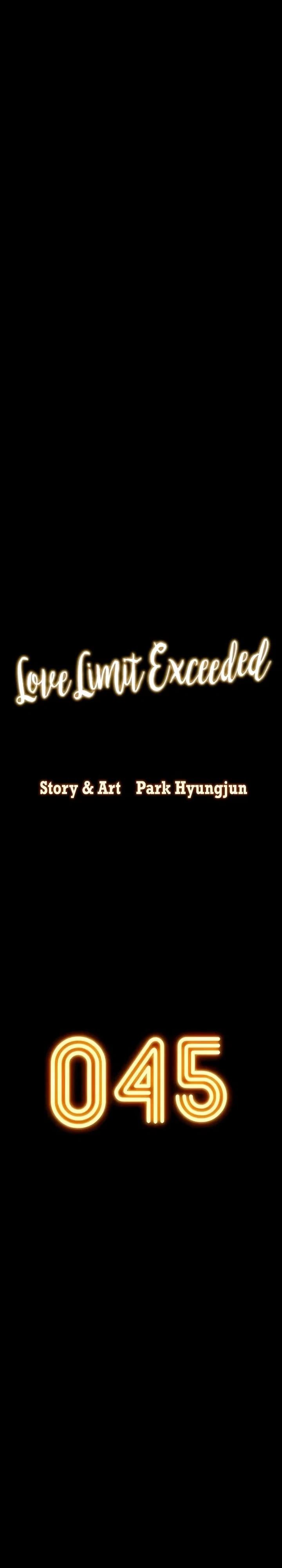 Love Limit Exceeded — Capítulo 45 — página 9