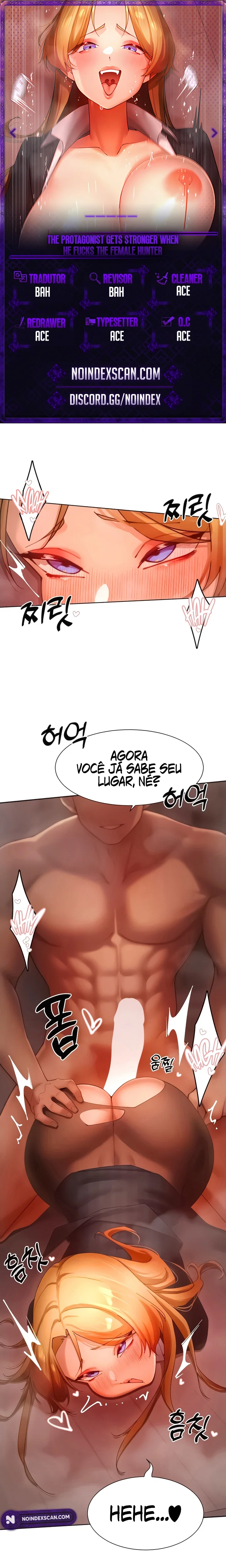 Getting Stronger By Fucking Female Hunters — Capítulo 57 — página 1
