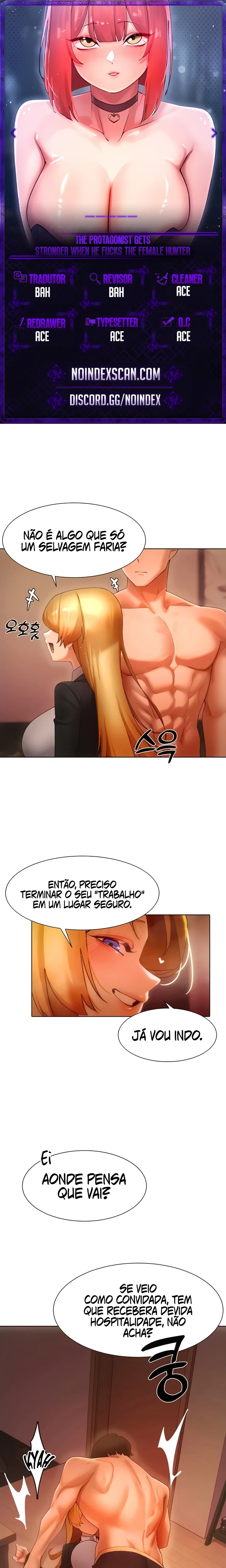 Getting Stronger By Fucking Female Hunters — Capítulo 56 — página 1