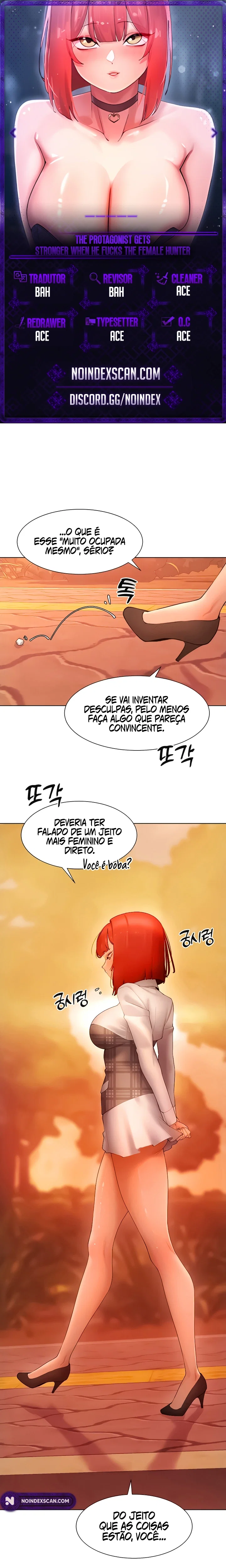 Getting Stronger By Fucking Female Hunters — Capítulo 49 — página 1
