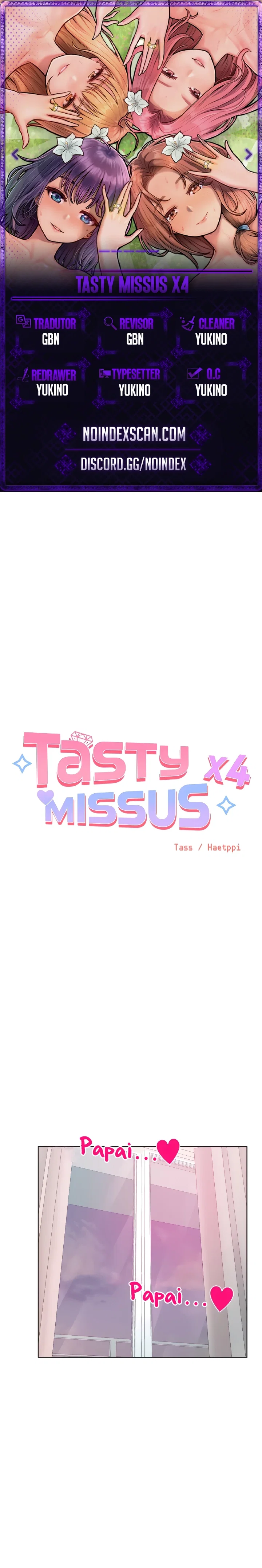 Tasty Missus x4 — Capítulo 6 — página 1