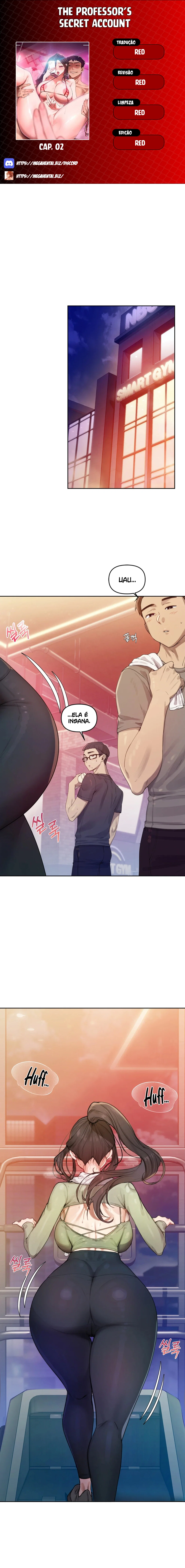 The Professor’s Secret Account — Capítulo 2 — página 1