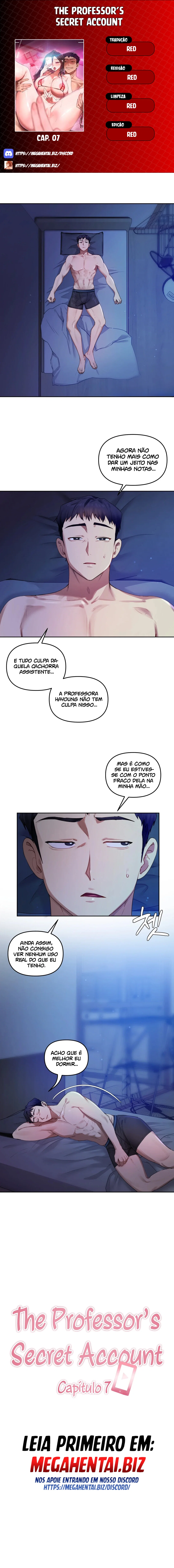 The Professor’s Secret Account — Capítulo 7 — página 1
