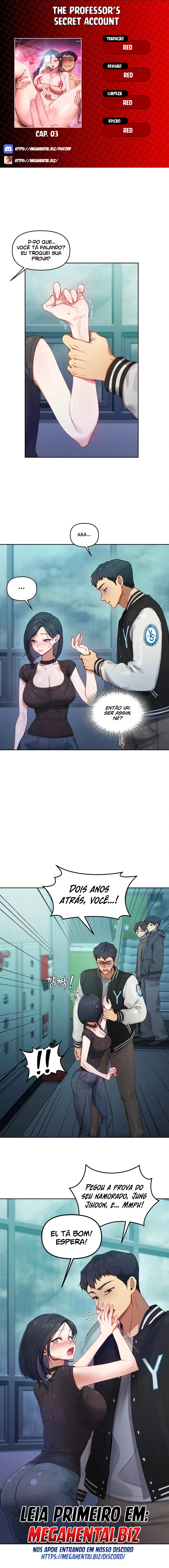 The Professor’s Secret Account — Capítulo 3 — página 1