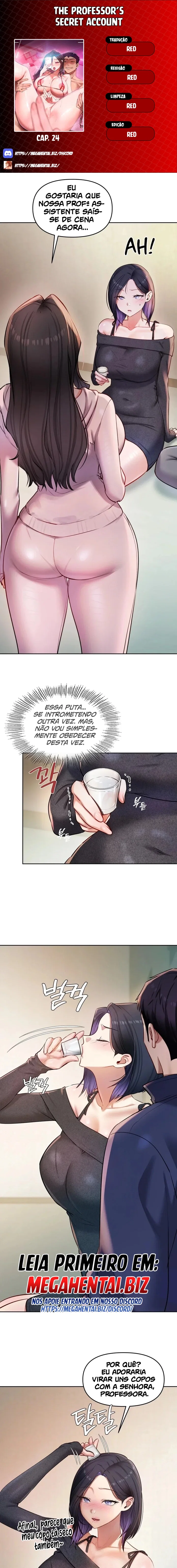 The Professor’s Secret Account — Capítulo 24 — página 1