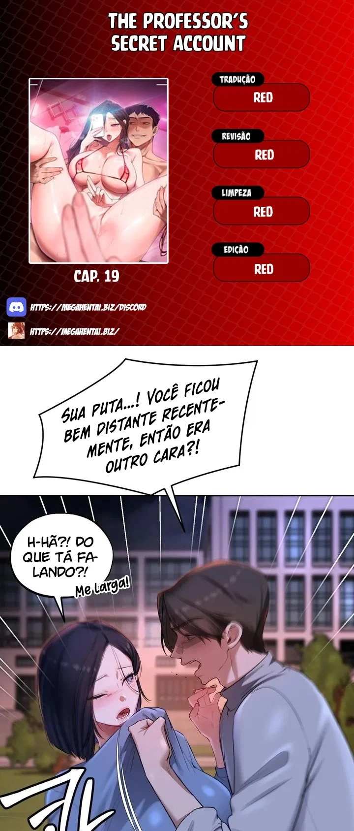 The Professor’s Secret Account — Capítulo 19 — página 1