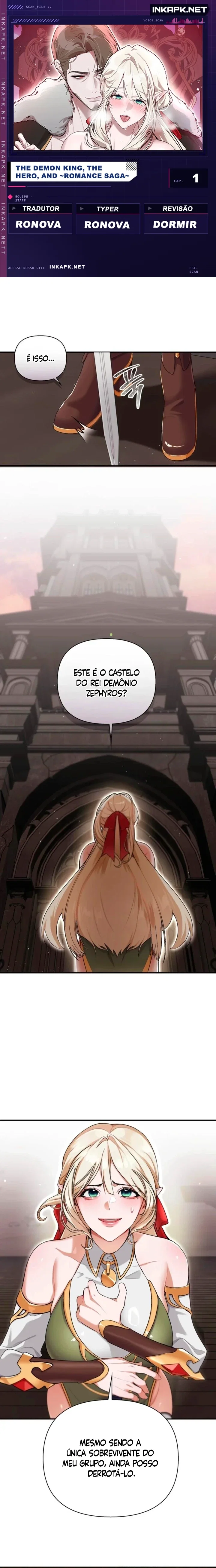 The Demon King, the Hero, and ~Romance Saga~ — Capítulo 1 — página 1