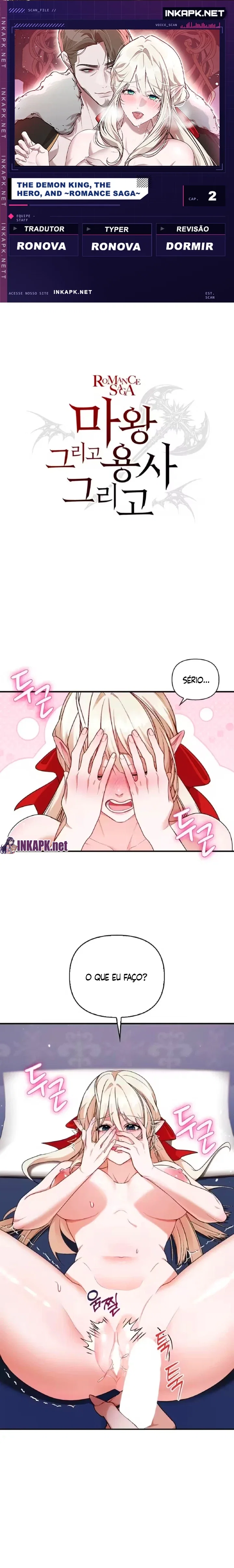 The Demon King, the Hero, and ~Romance Saga~ — Capítulo 2 — página 1