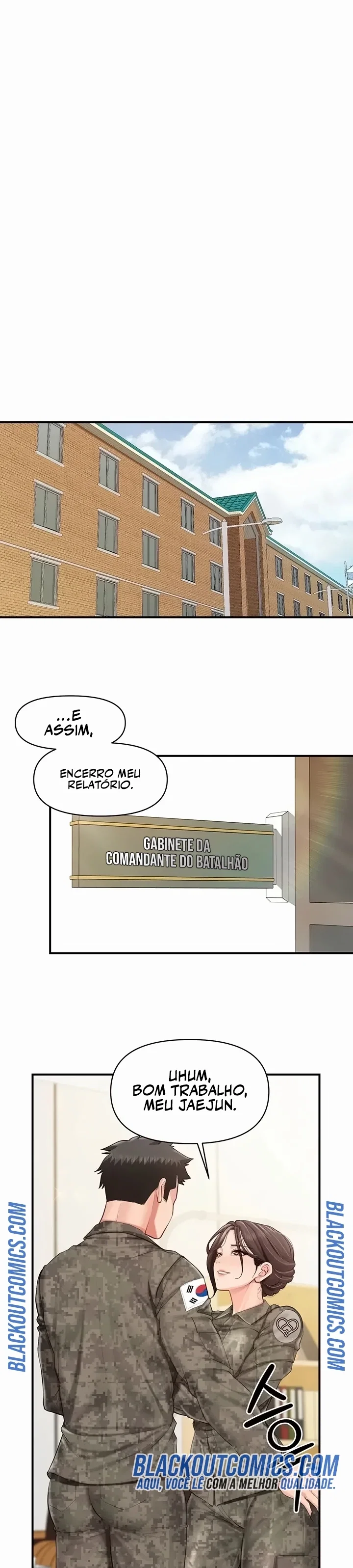 I’m the Only Man on the Military Base — Capítulo 78 — página 14