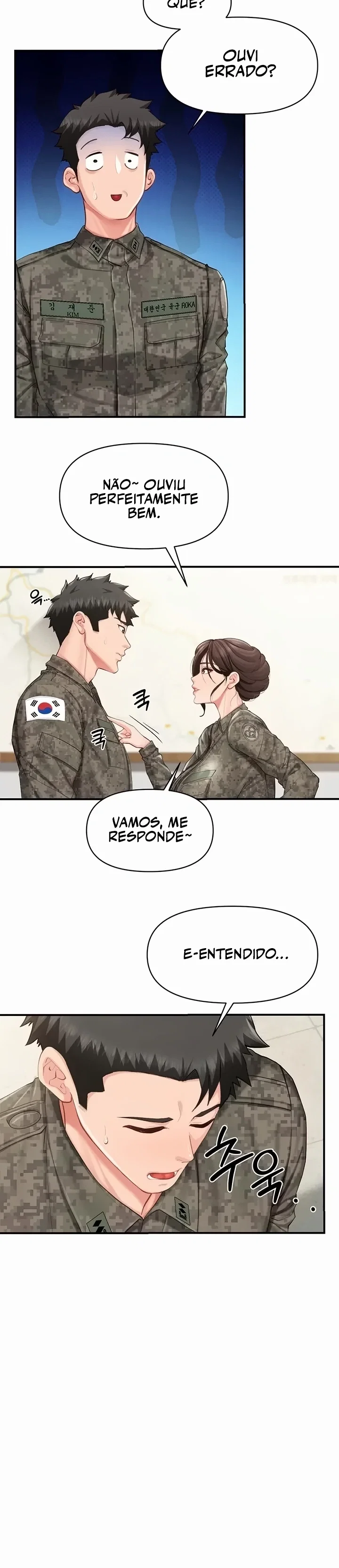 I’m the Only Man on the Military Base — Capítulo 78 — página 17