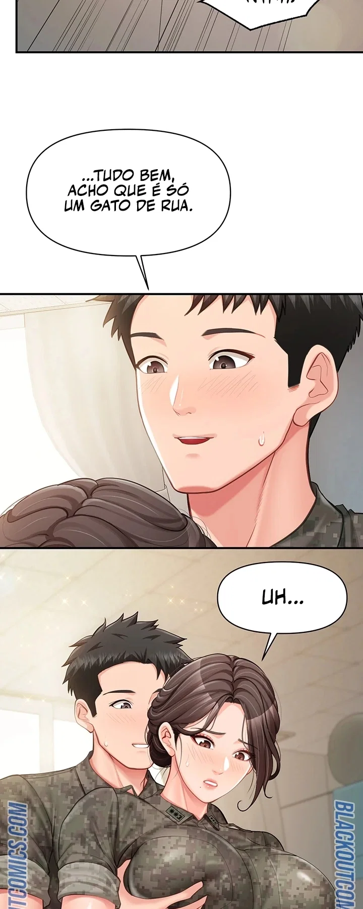 I’m the Only Man on the Military Base — Capítulo 49 — página 48