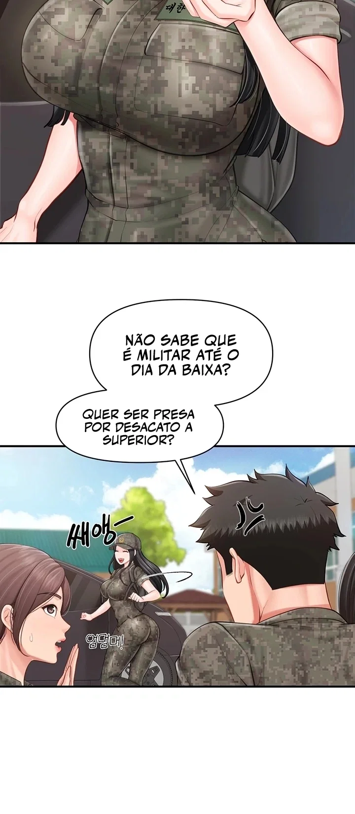 I’m the Only Man on the Military Base — Capítulo 66 — página 17