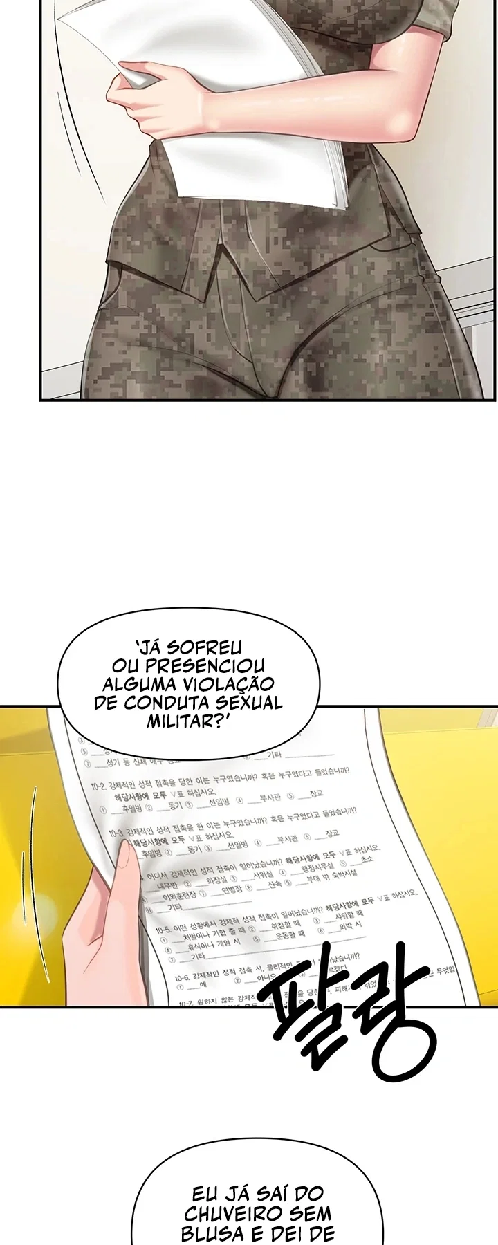 I’m the Only Man on the Military Base — Capítulo 66 — página 43