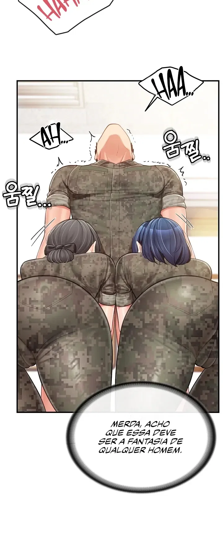 I’m the Only Man on the Military Base — Capítulo 43 — página 59