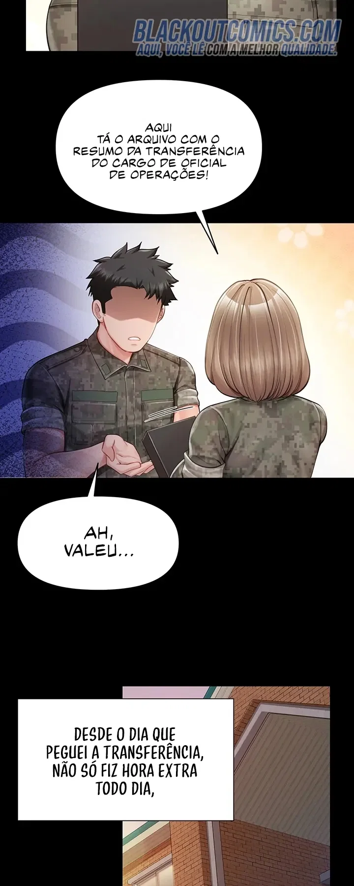 I’m the Only Man on the Military Base — Capítulo 46 — página 18