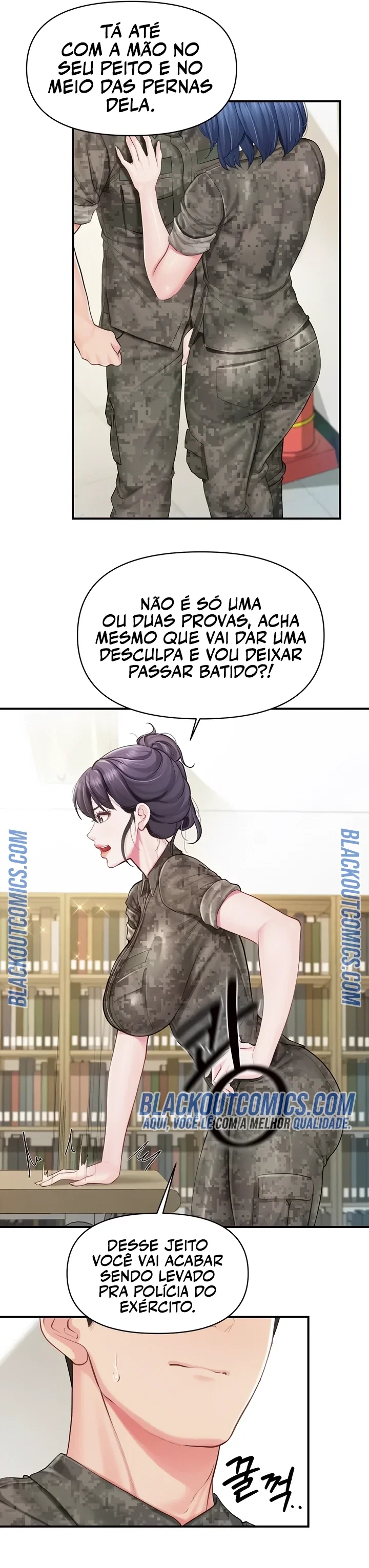 I’m the Only Man on the Military Base — Capítulo 74 — página 10
