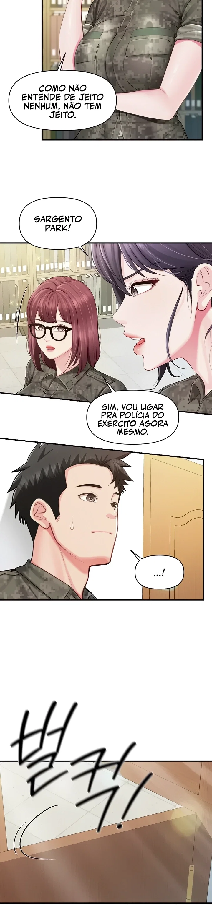 I’m the Only Man on the Military Base — Capítulo 74 — página 12