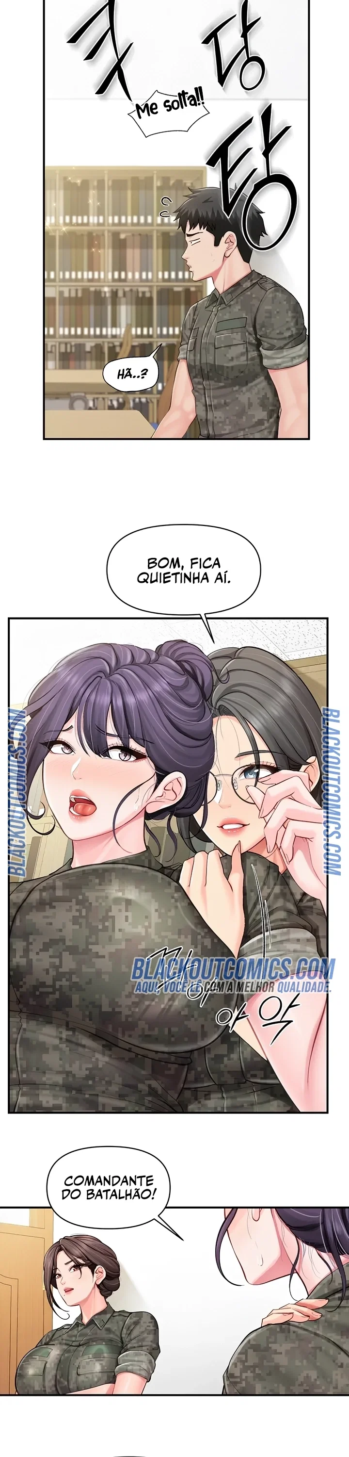 I’m the Only Man on the Military Base — Capítulo 74 — página 15