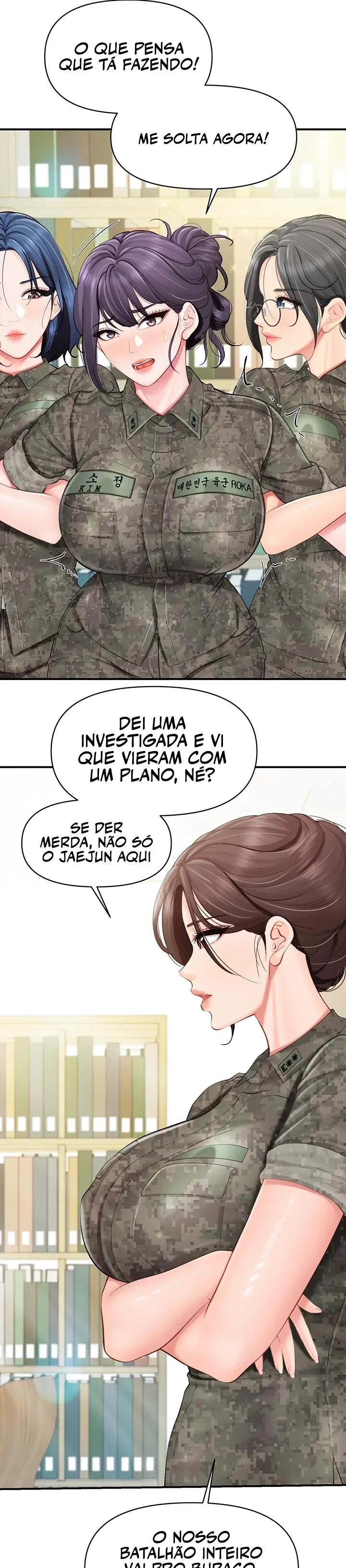 I’m the Only Man on the Military Base — Capítulo 74 — página 16