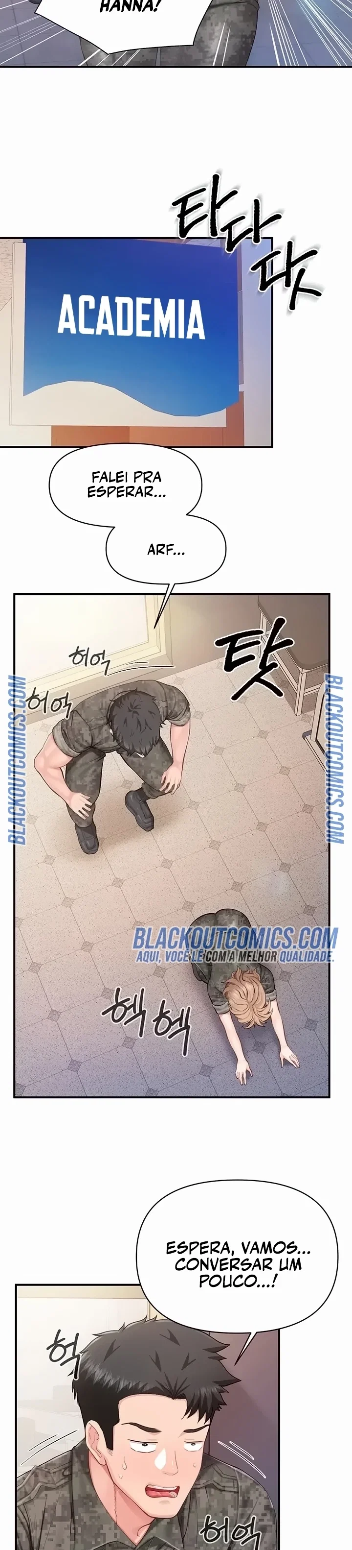 I’m the Only Man on the Military Base — Capítulo 72 — página 8