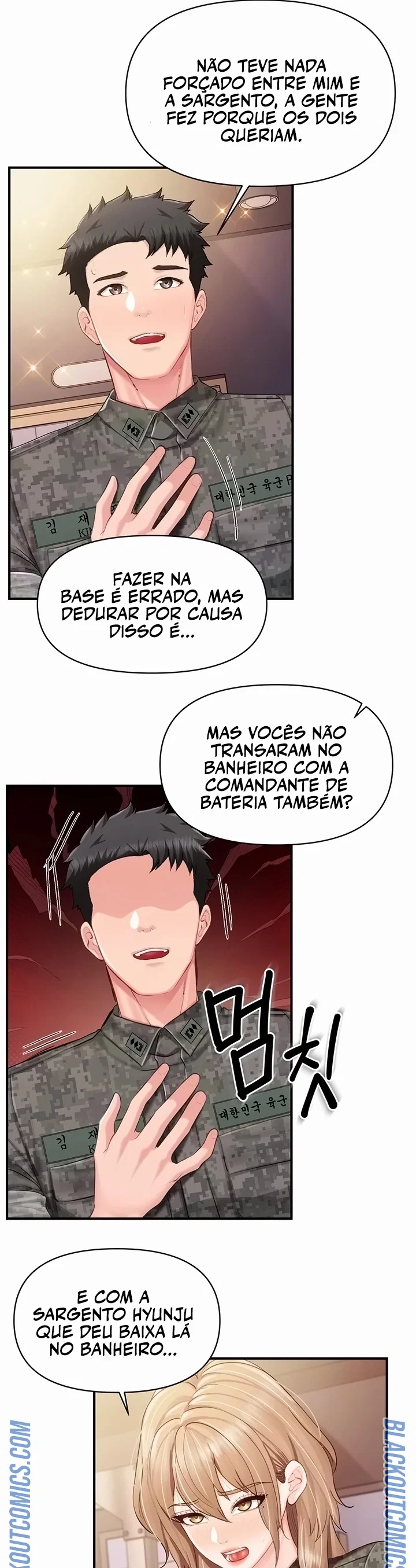 I’m the Only Man on the Military Base — Capítulo 72 — página 10
