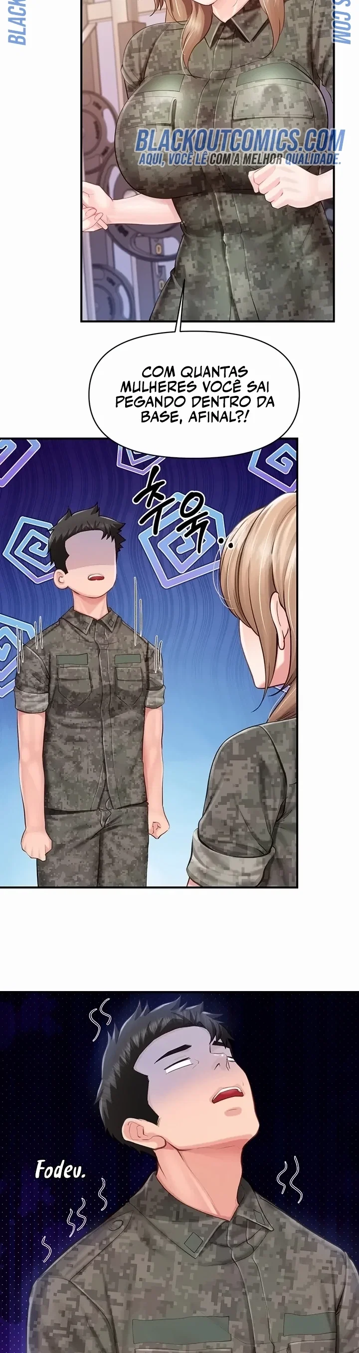I’m the Only Man on the Military Base — Capítulo 72 — página 11