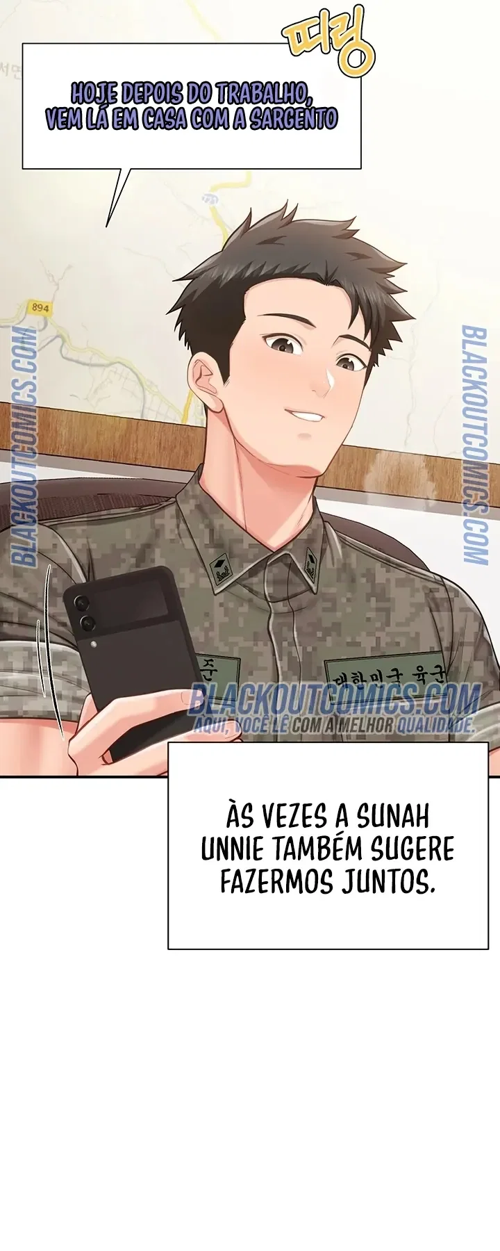 I’m the Only Man on the Military Base — Capítulo 45 — página 54