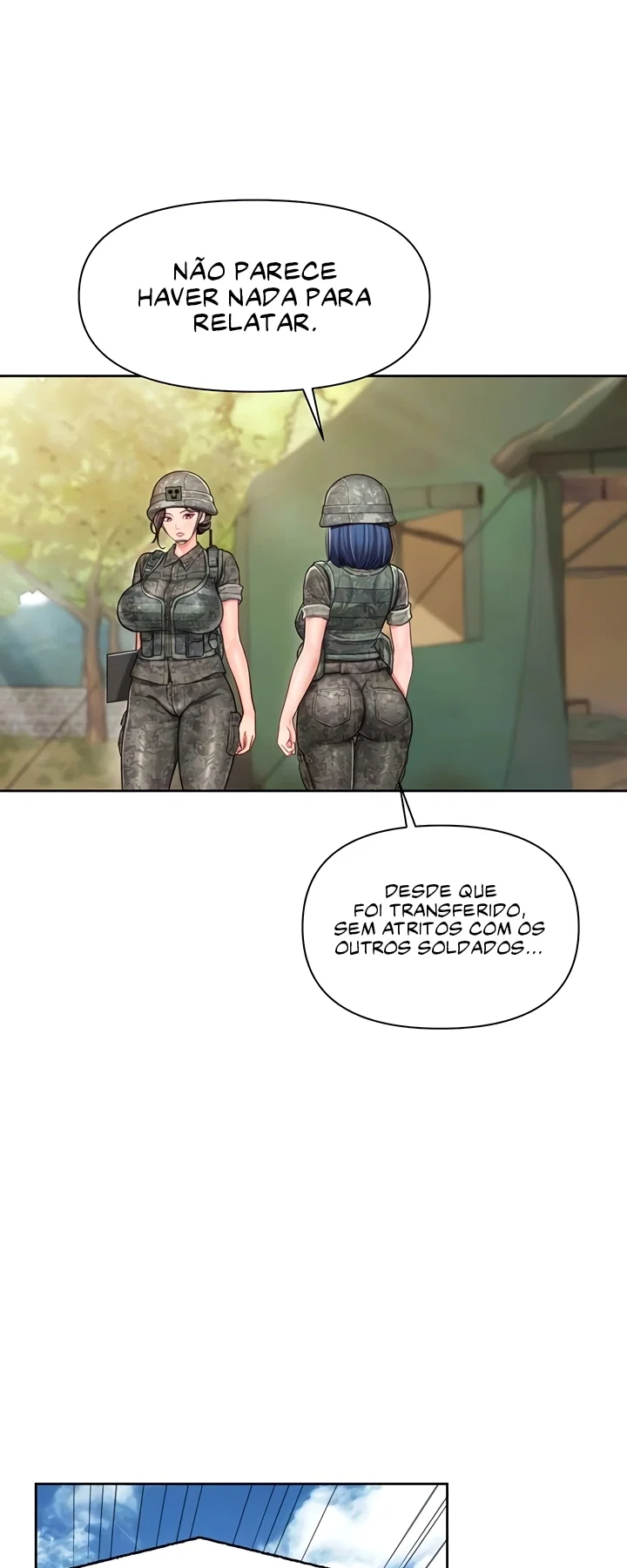 I’m the Only Man on the Military Base — Capítulo 27 — página 19