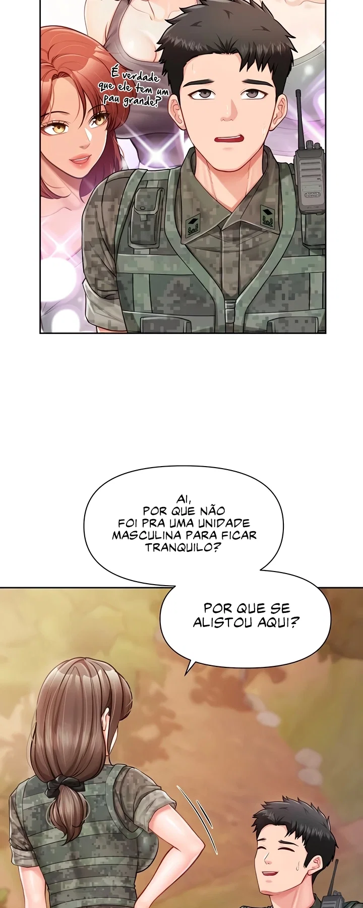 I’m the Only Man on the Military Base — Capítulo 27 — página 28