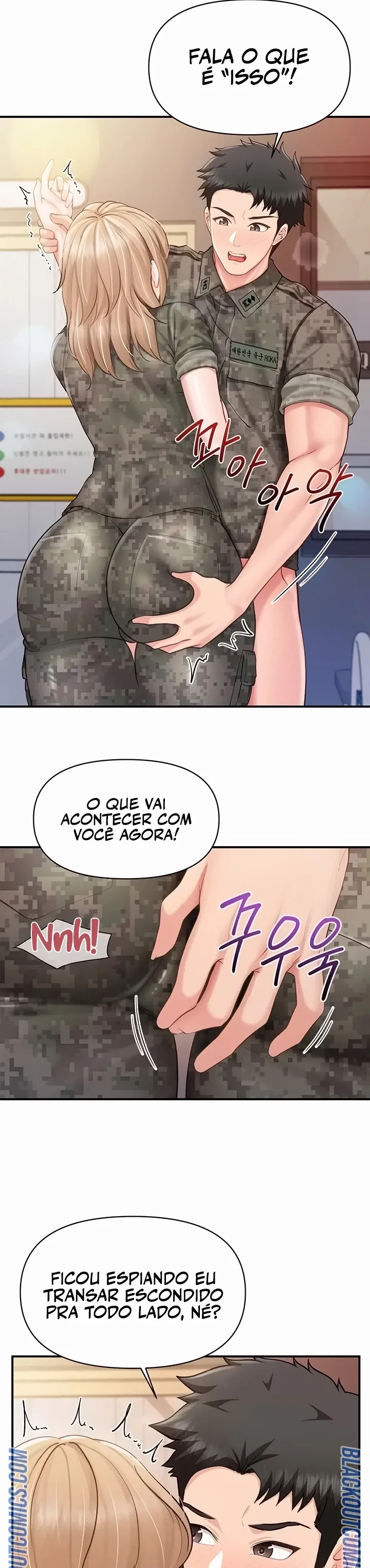 I’m the Only Man on the Military Base — Capítulo 73 — página 10
