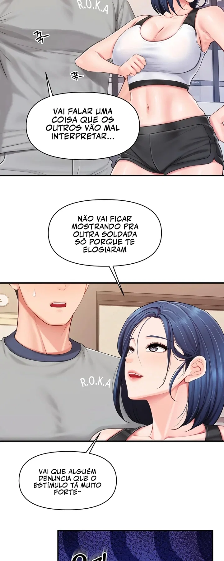 I’m the Only Man on the Military Base — Capítulo 68 — página 41