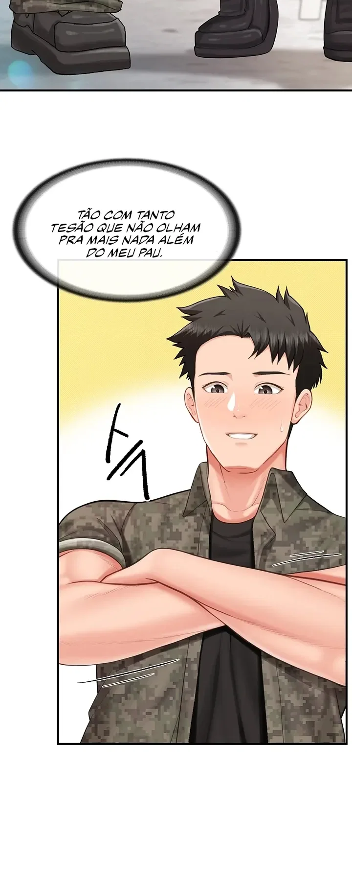 I’m the Only Man on the Military Base — Capítulo 44 — página 14