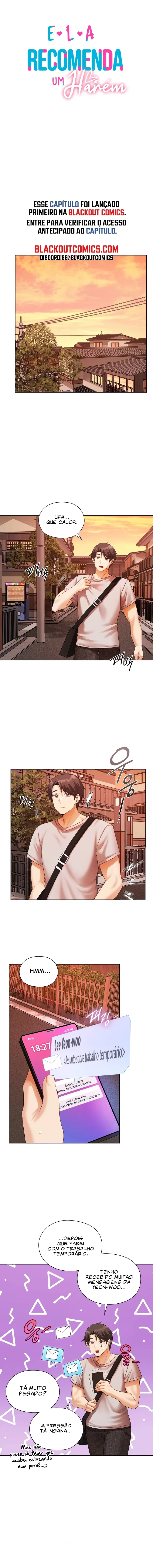 She recommends a harem — Capítulo 18 — página 1