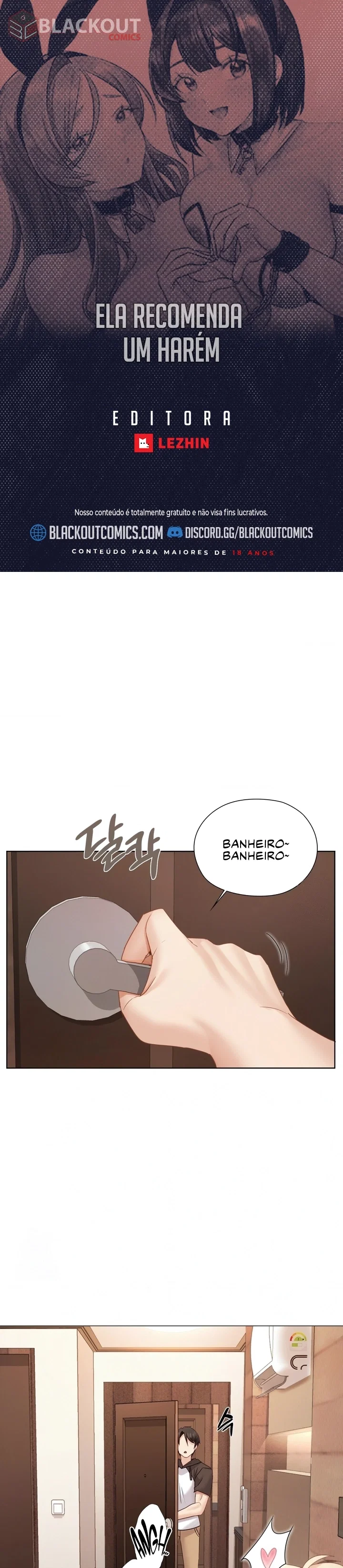 She recommends a harem — Capítulo 49 — página 1